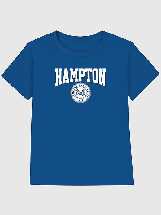 Image number 1 showing, Hampton University Collegiate Seal Graphic T-Shirt for Boys