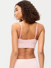 Image number 2 showing, Cotton Cami Bralette
