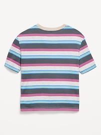Image number 2 showing, Oversized Short-Sleeve Utility Pocket T-Shirt for Toddler Boys