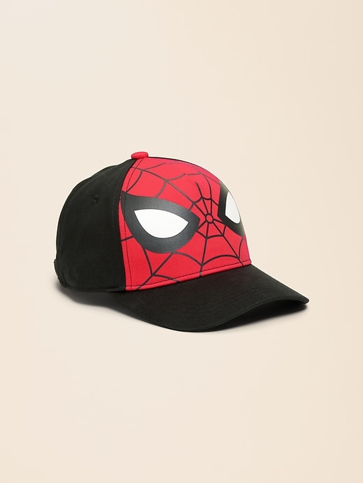 Image number 1 showing, Old Navy x Marvel Spider-Man Gender-Neutral Baseball Cap for Kids