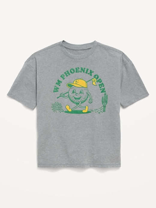 Image number 1 showing, PGA TOUR™ Oversized Gender-Neutral Graphic T-Shirt for Kids