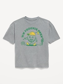 Image number 1 showing, PGA TOUR™ Oversized Gender-Neutral Graphic T-Shirt for Kids