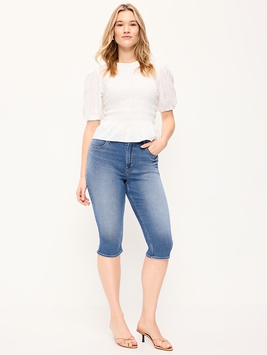 Image number 6 showing, High-Waisted Wow Capri Jeans