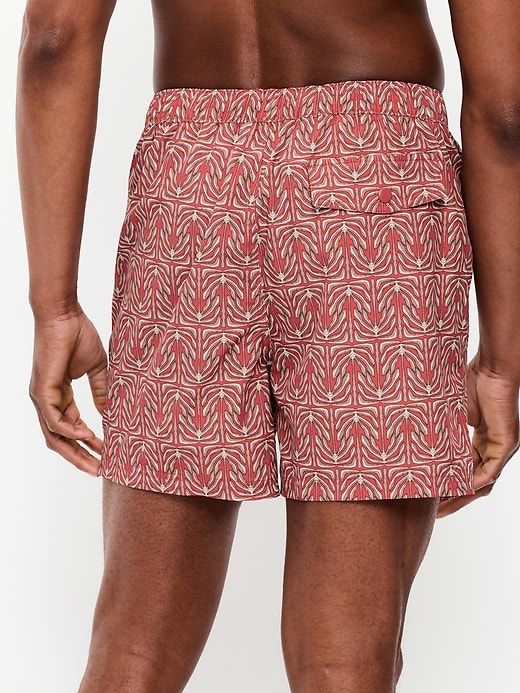 Image number 2 showing, Tailored Swim Trunks -- 5-inch inseam