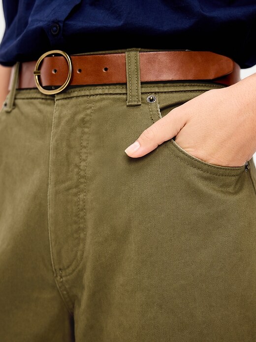 Image number 4 showing, Mid-Rise Barrel Chino Pants