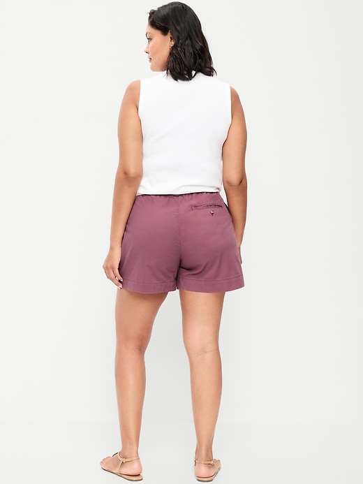 Image number 8 showing, High-Waisted OGC Chino Shorts -- 4-inch inseam