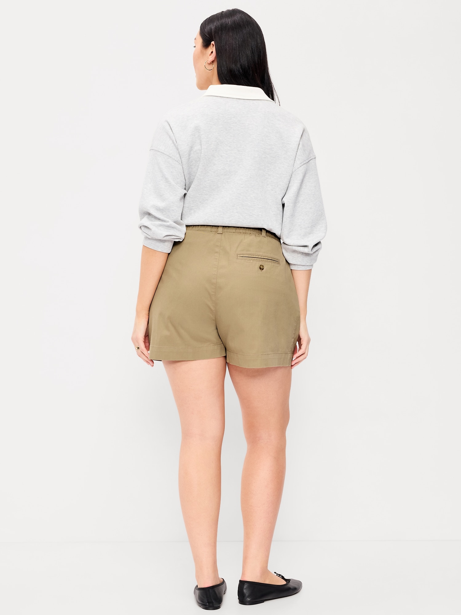 High-Waisted OGC Chino Shorts - 4-inch inseam