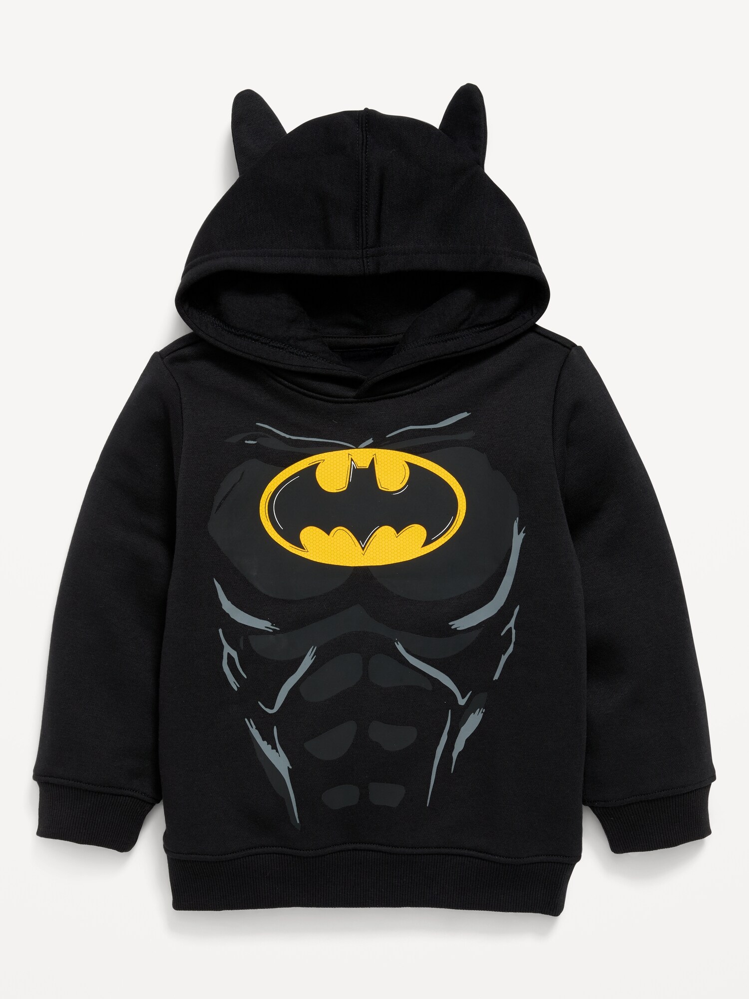 Детское худи Old Navy Marvel Iron Man унисекс для малышей, цвет: Batman — фото 2