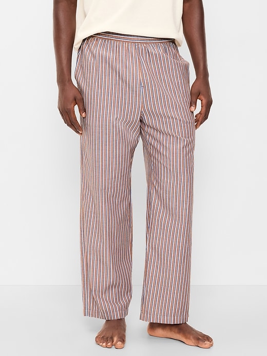 Image number 1 showing, Baggy Poplin Boxer Pajama Pants