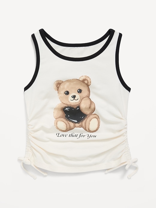 Image number 2 showing, Side-Ruched Tank Top for Girls