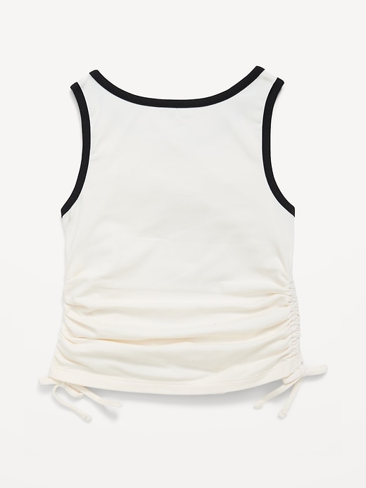 Image number 3 showing, Side-Ruched Tank Top for Girls