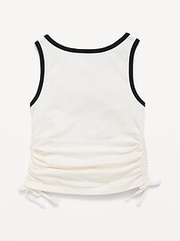 Image number 3 showing, Side-Ruched Tank Top for Girls