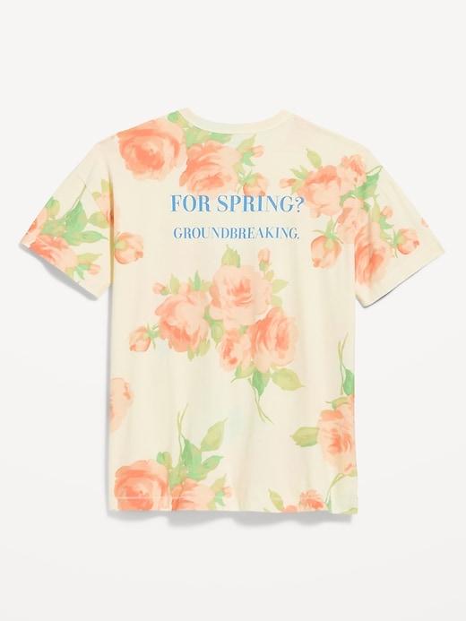 Image number 4 showing, Old Navy x The Devil Wears Prada Oversized T-Shirt for Adults