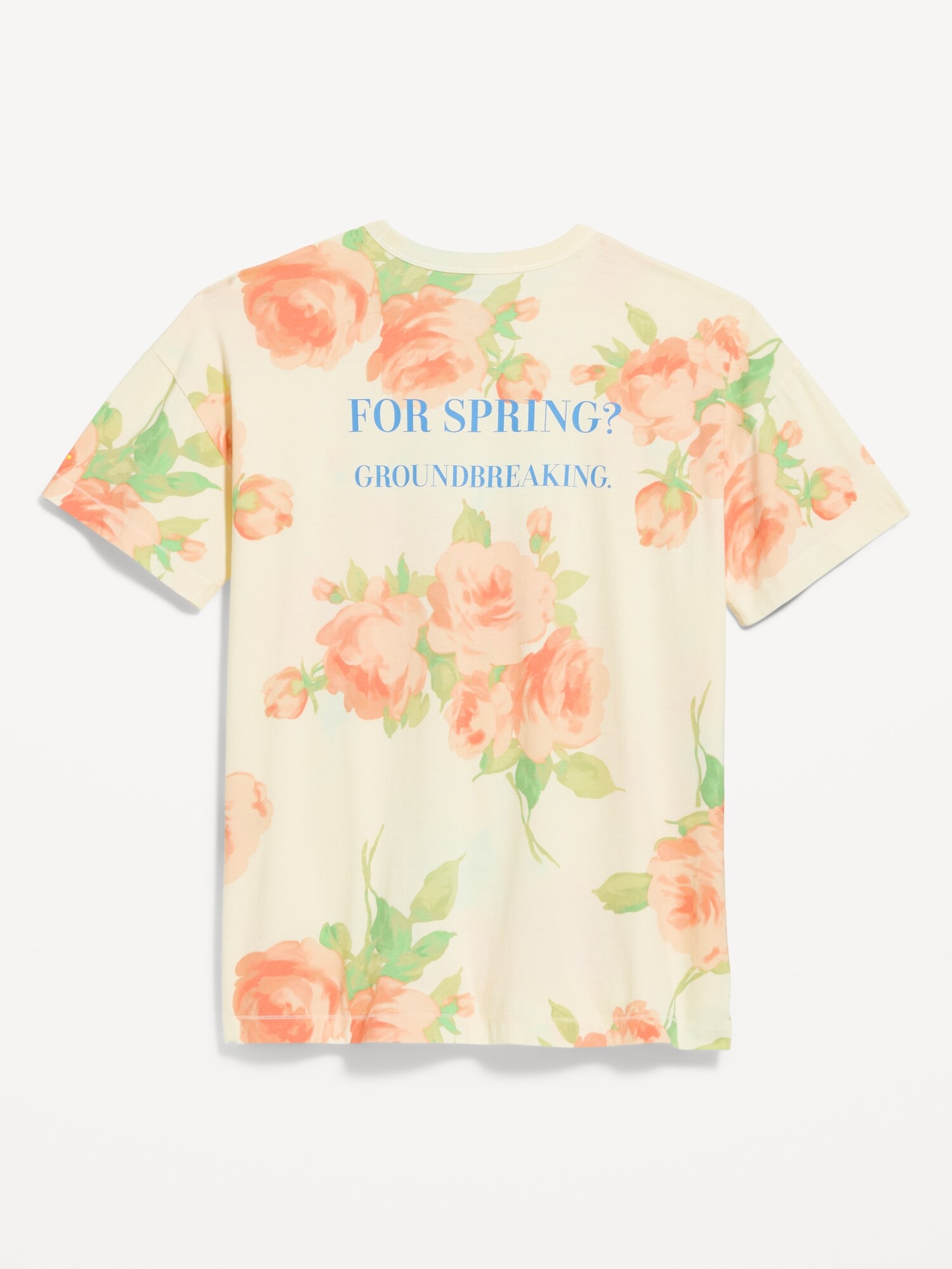 Мужская футболка Old Navy x The Devil Wears Prada Oversized T-Shirt for Adults, цвет: Multifloral — фото 4