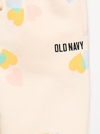 Image number 5 showing, Printed Logo Jogger Sweatpants for Toddler Girls
