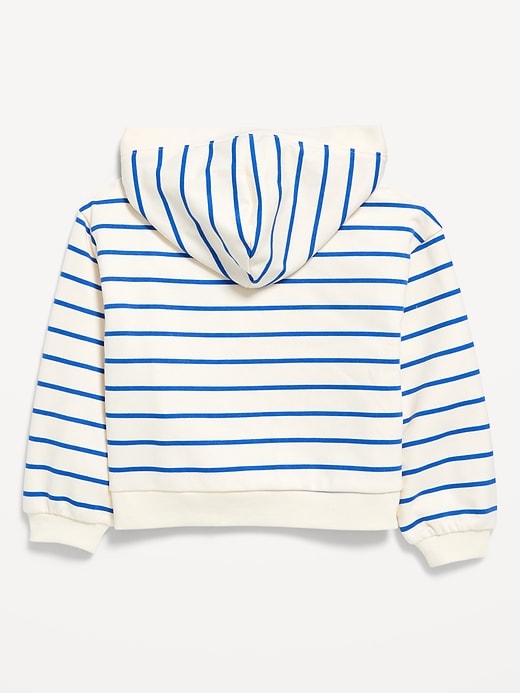 Image number 3 showing, Oversized Lace-Up Sweatshirt for Toddler Girls