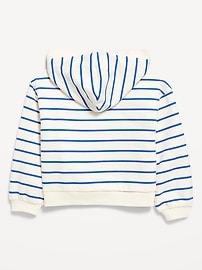 Image number 3 showing, Oversized Lace-Up Sweatshirt for Toddler Girls