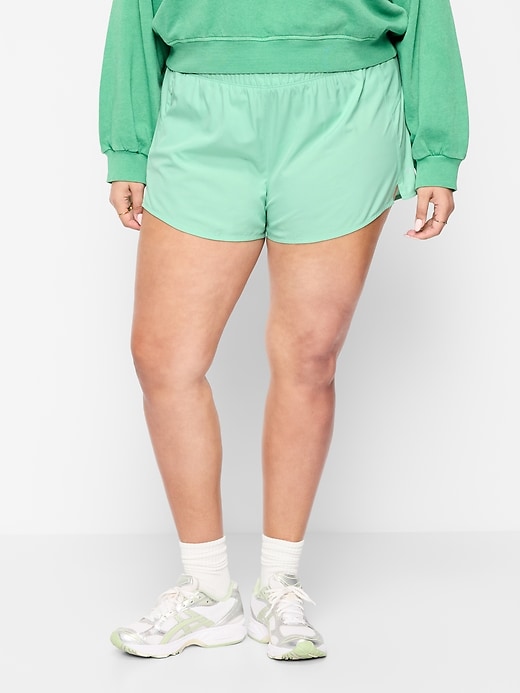 Image number 5 showing, Mid-Rise StretchTech Run Shorts -- 3-inch inseam