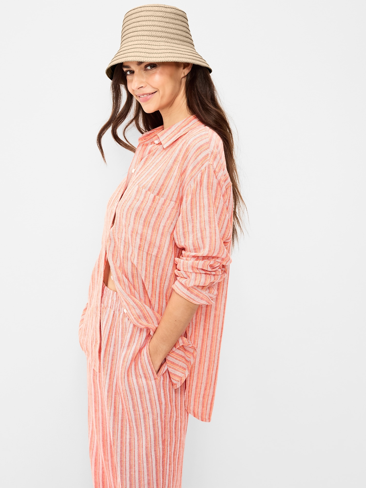 Straw Bucket Hat for Women - image 4