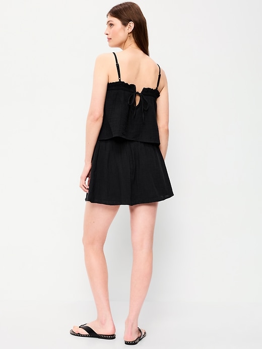 Image number 3 showing, Ruffle Waist Mini Skort