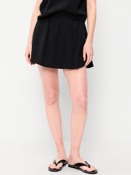 Image number 2 showing, Ruffle Waist Mini Skort