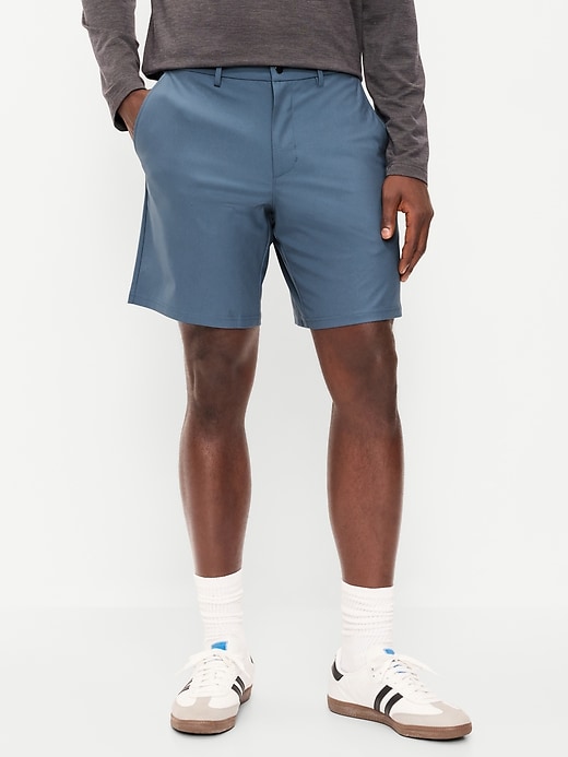 Image number 1 showing, Tech Hybrid Chino Shorts -- 8-inch inseam
