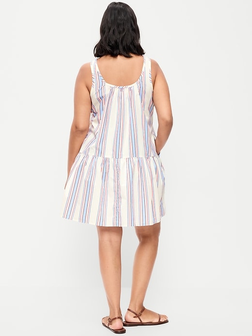 Image number 9 showing, Sleeveless Scoop-Neck Mini Swing Dress