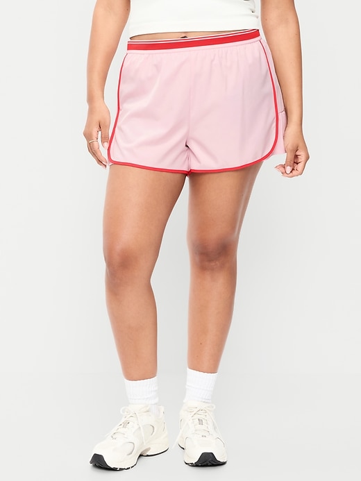 Image number 4 showing, Mid-Rise StretchTech Run Shorts -- 3-inch inseam