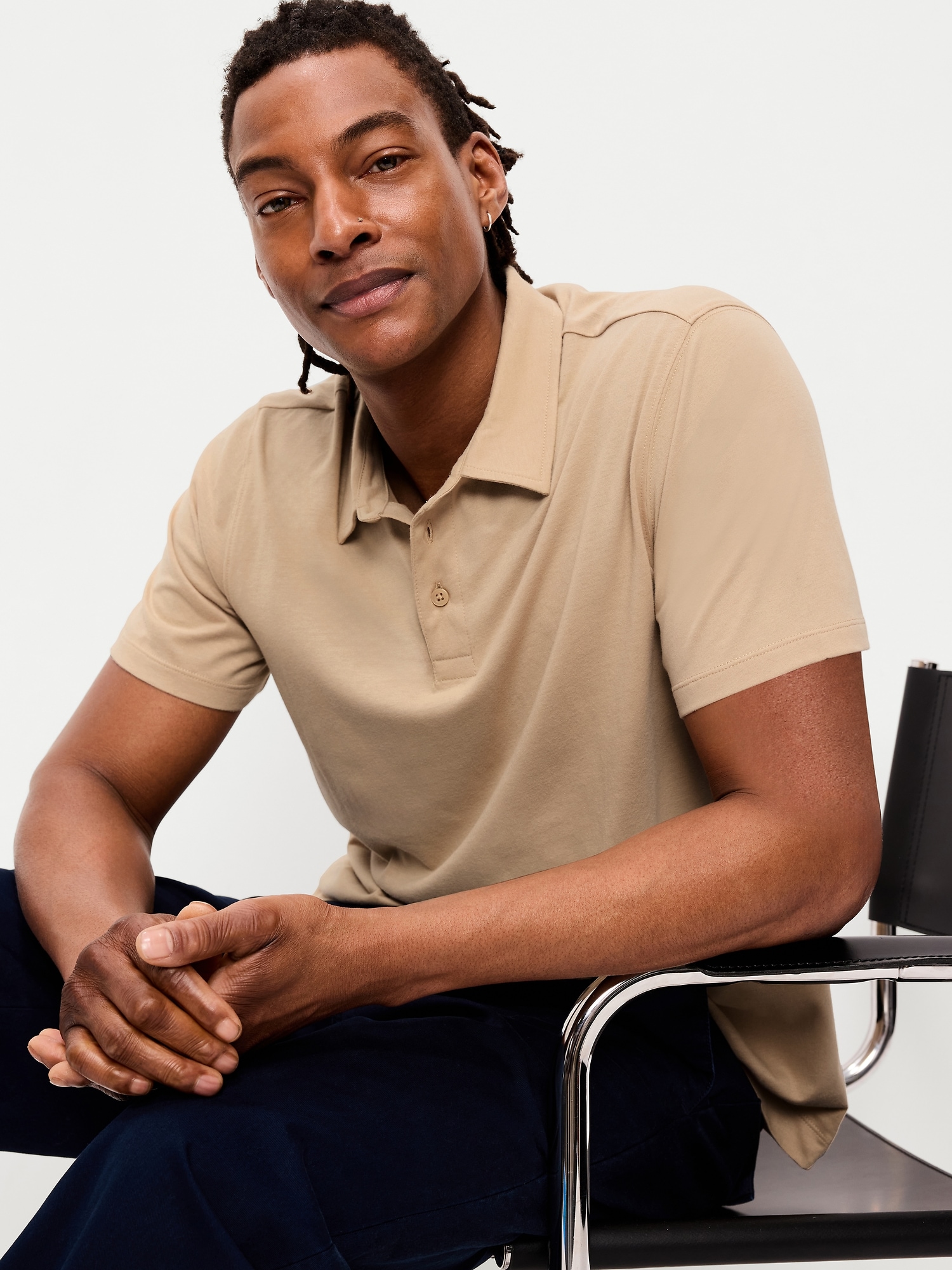 Classic Fit Jersey Polo