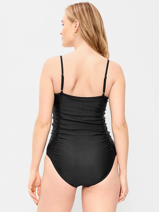 Image number 6 showing, Ruched One-Piece Swimsuit