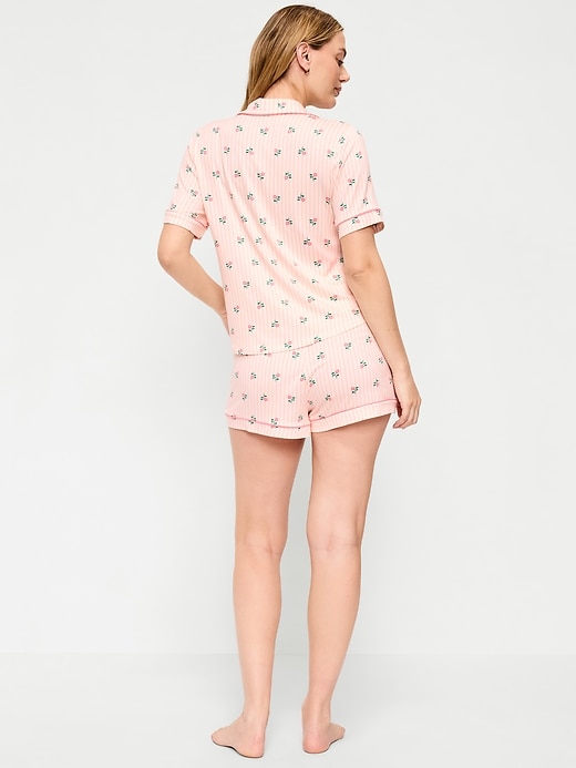 Image number 3 showing, Maternity Classic Pajama Short Set