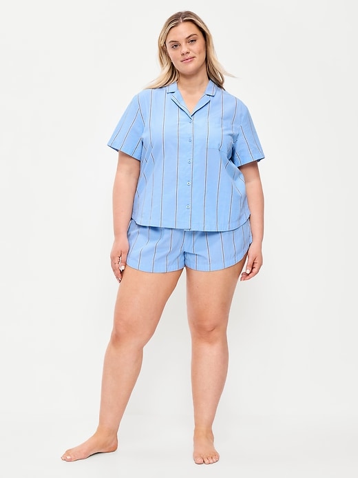 Image number 6 showing, Poplin Pajama Short Set