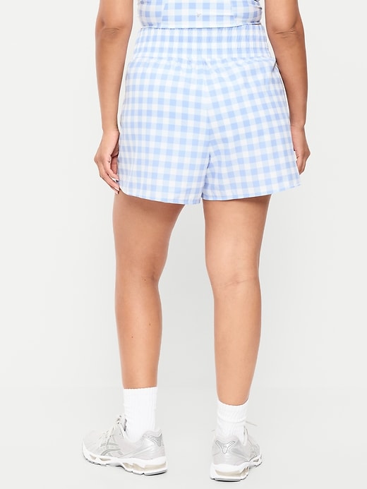 Image number 3 showing, Extra High-Waisted Crinkle Run Shorts -- 3-inch inseam