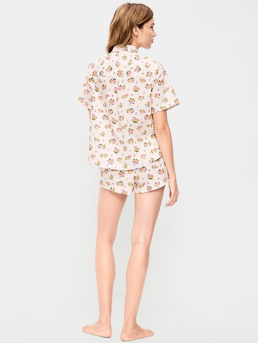 Image number 2 showing, Poplin Pajama Short Set