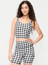 Image number 1 showing, Light Support PowerSoft Longline Sports Bra