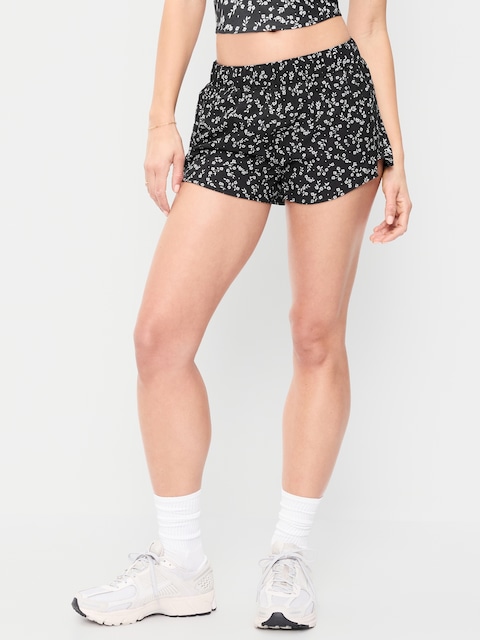 Mid-Rise StretchTech Run Shorts -- 3-inch inseam