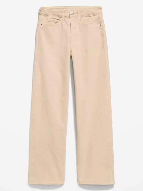 Extra High-Waisted Wide-Leg Jeans