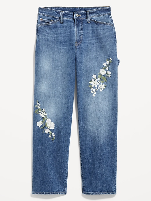 Image number 1 showing, Curvy High-Waisted OG Loose Jeans