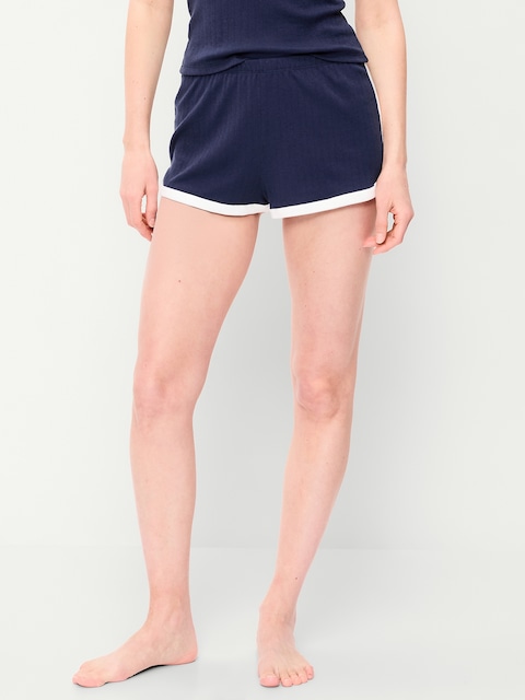 Pointelle Sleep Short