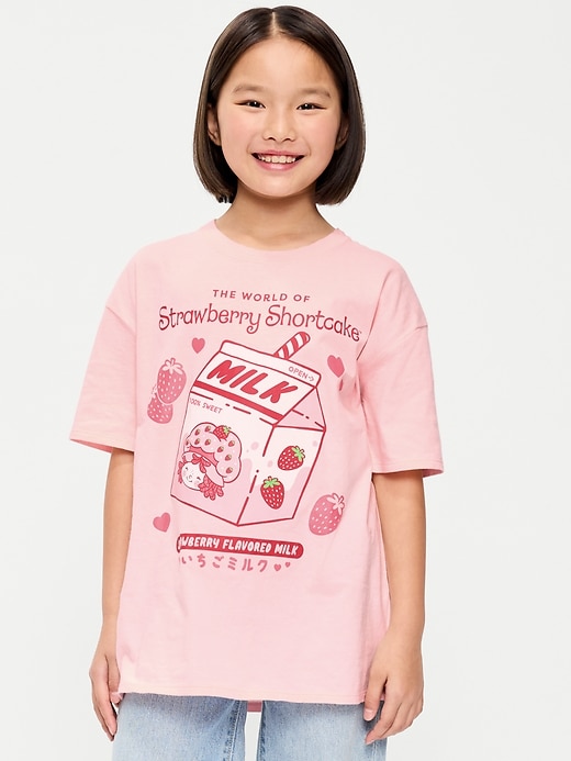 Strawberry Shortcake™ Oversized Graphic T-Shirt for Girls from Old Navy - $9.99