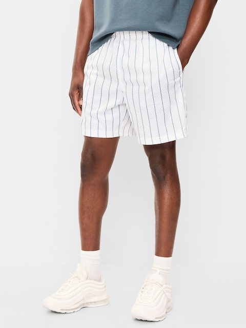 Baggy Mesh Shorts -- 6-inch inseam