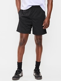 Image number 1 showing, Baggy Mesh Shorts -- 6-inch inseam