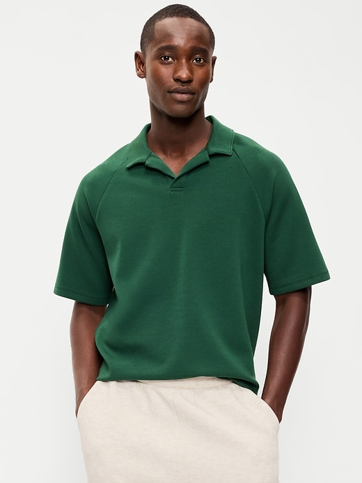 Image number 1 showing, Dynamic Fleece Short-Sleeve Polo