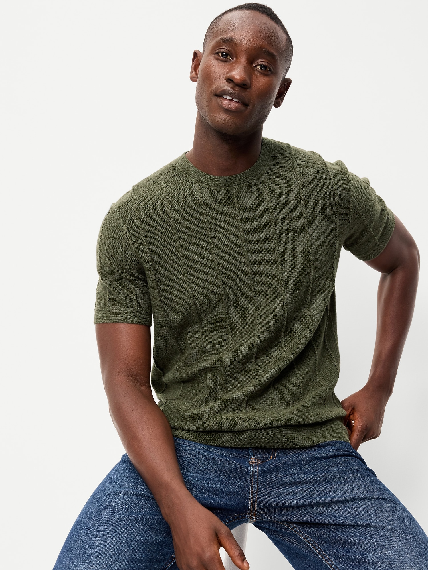 Relaxed Sweater T-Shirt