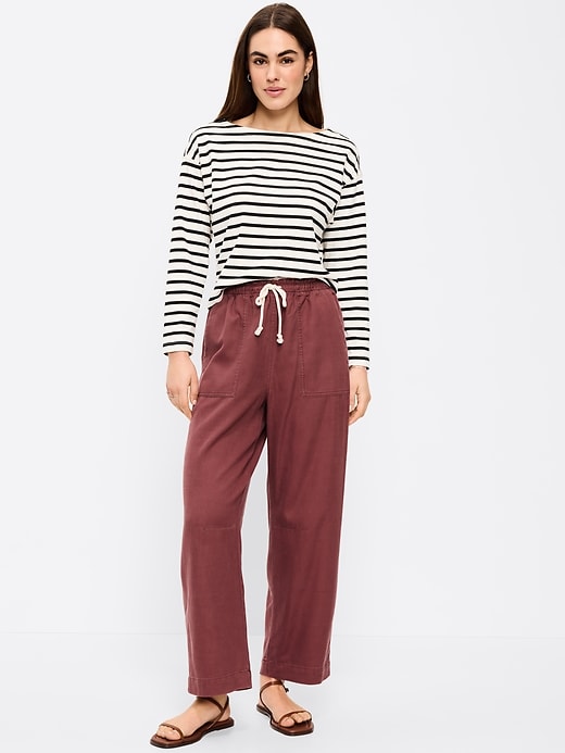 Image number 1 showing, High-Waisted Utility Ankle Pants
