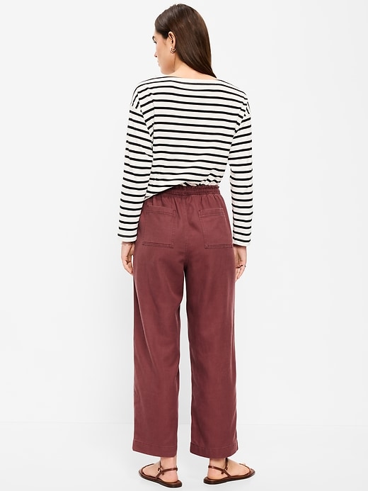 Image number 3 showing, High-Waisted Utility Ankle Pants