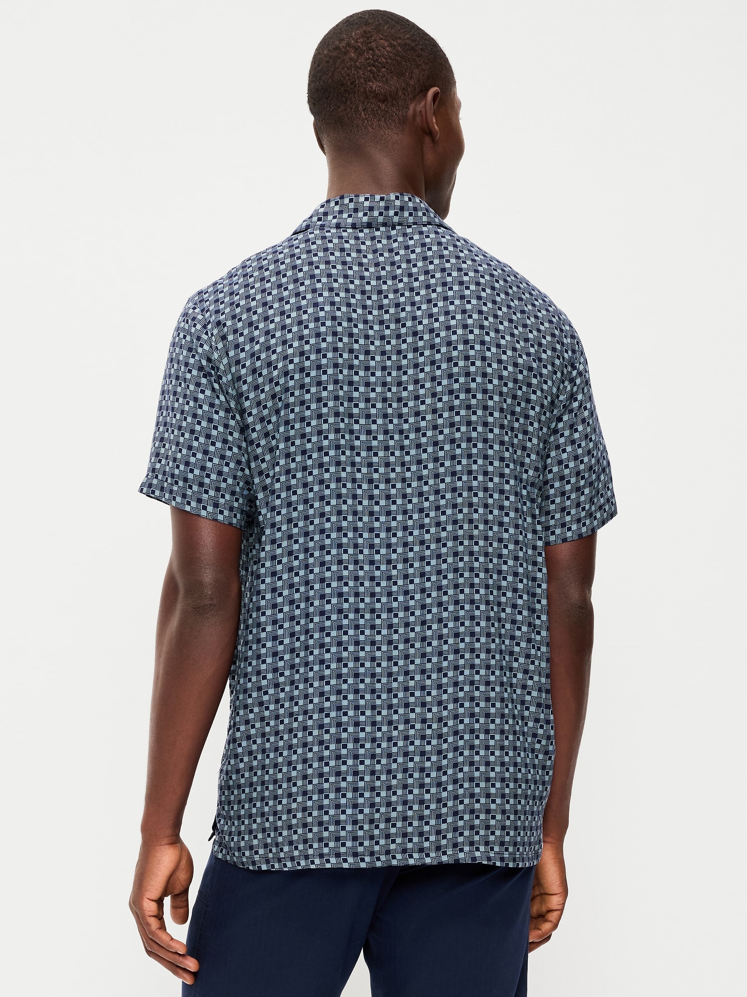 Short-Sleeve Camp Shirt