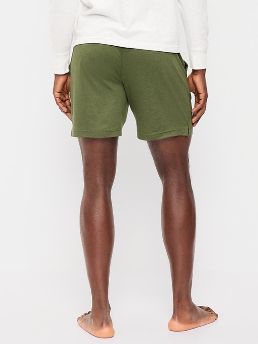Image number 2 showing, Jersey-Knit Pajama Shorts