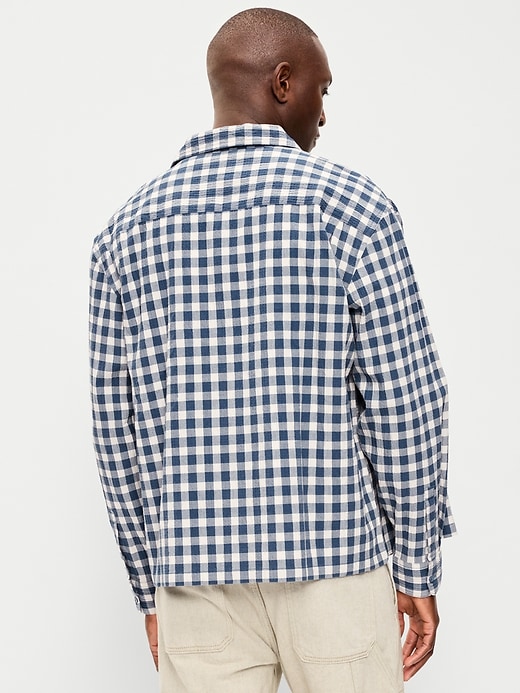 Image number 2 showing, Loose Fit Cropped Shirt