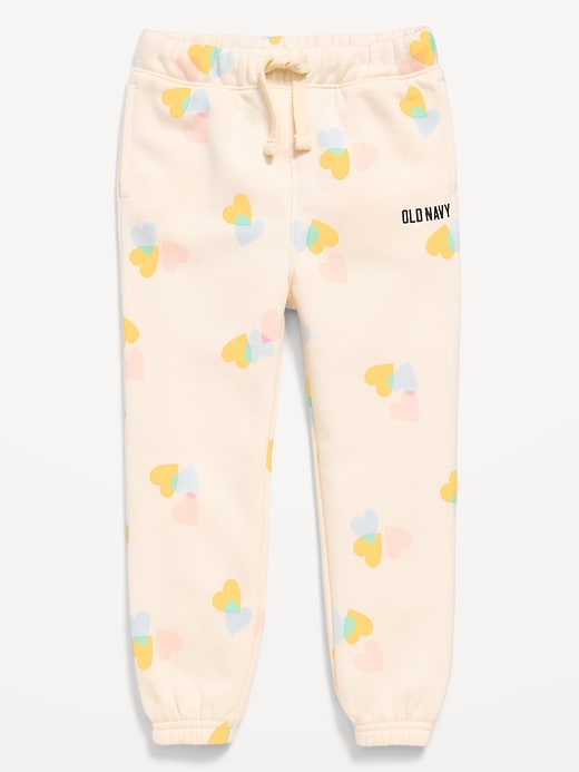 Image number 2 showing, Printed Logo Jogger Sweatpants for Toddler Girls